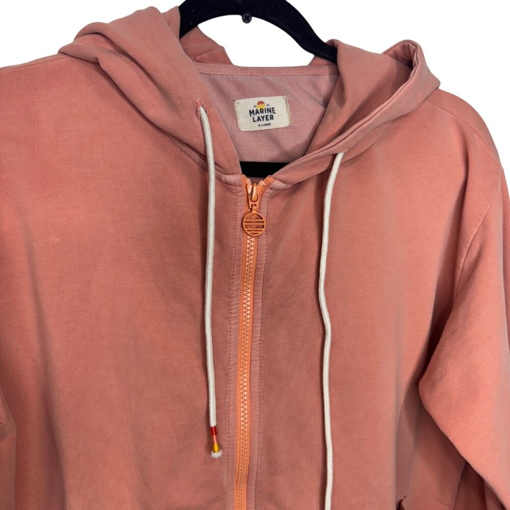 Women's Pink Hoodie - Picture 2 of 10